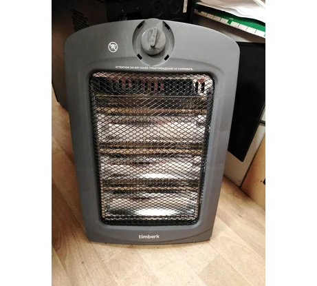 Обогреватель Timberk T-IR1000-D10HU, 1000Вт, инфракрасный, Grey (T-IR1000-D10HU)