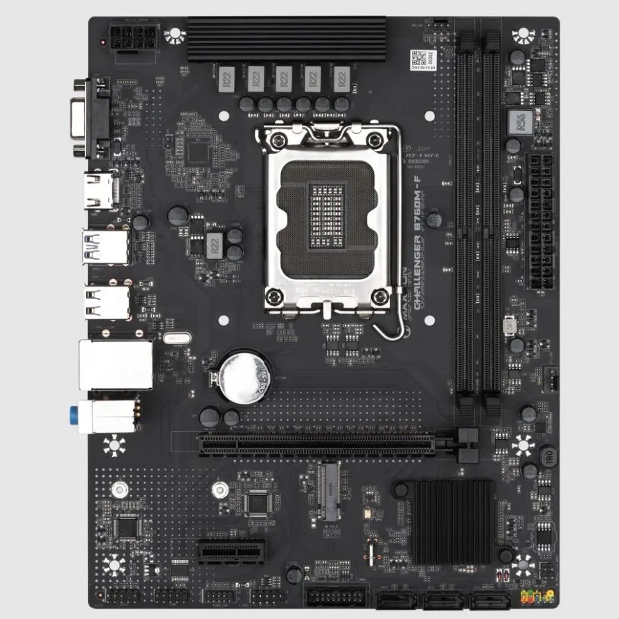 Материнская плата MaxSun Challenger B760M-F, LGA1700 B760 mATX (MS-Challenger B760M-F) Материнская плата MaxSun Challenger B760M-F, LGA1700 B760 mATX (MS-Challenger B760M-F)