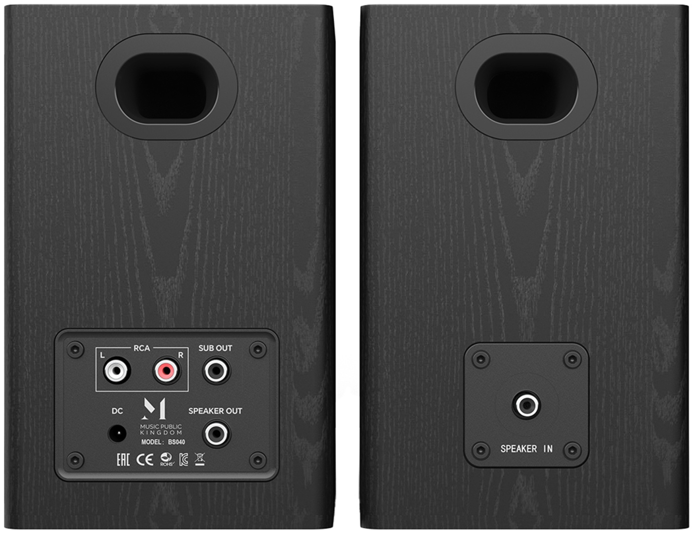 Колонки Music Public Kingdom BS030, Black (BS030)