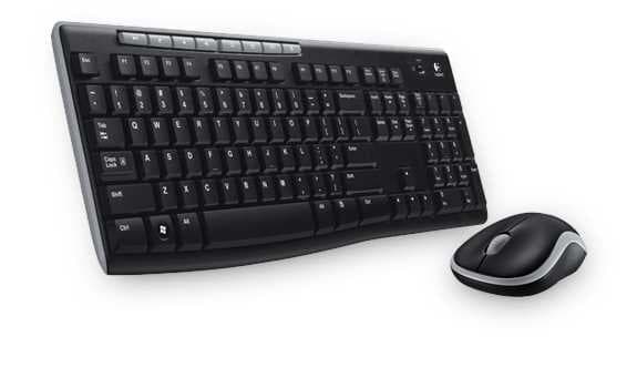 Клавиатура + мышь  Logitech MK270 (920-004518)