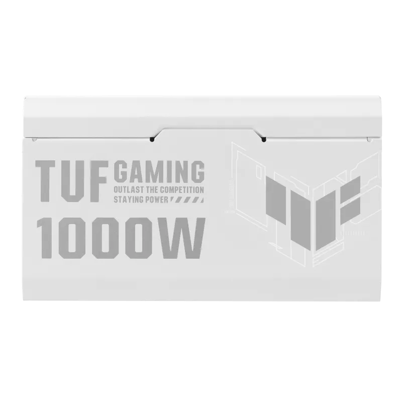  Блок питания ASUS TUF Gaming 1000W Gold White Edition (TUF-GAMING-1000G-WHITE)