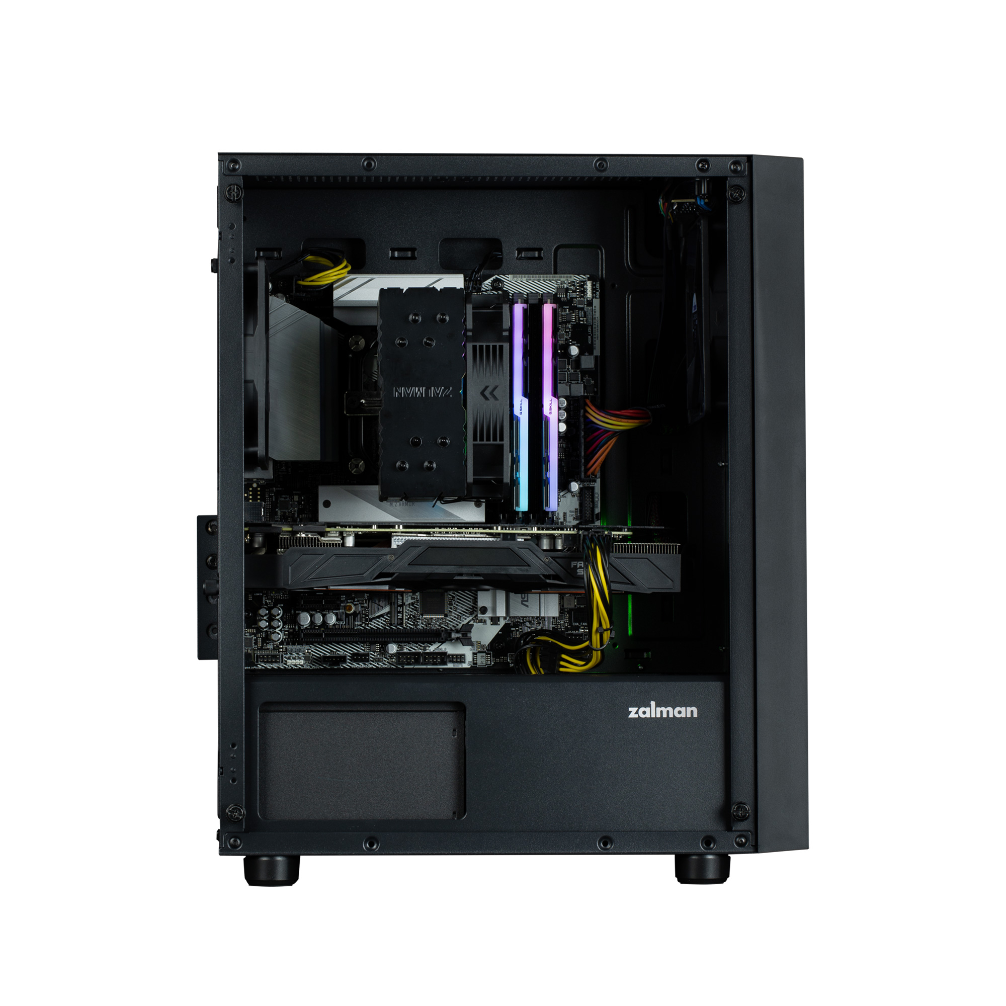  Компьютерный корпус Zalman T3 PLUS без Б/П (ZALMAN T3 PLUS)