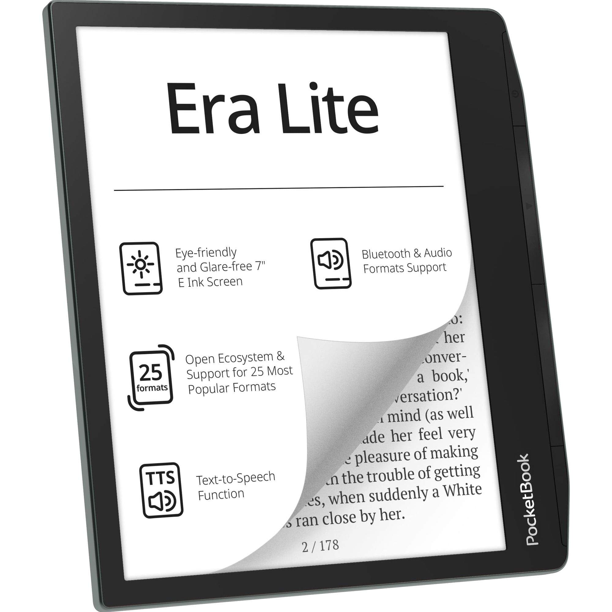 Электронная книга PocketBook PB710-9-WW зеленый (PB710-9-WW)