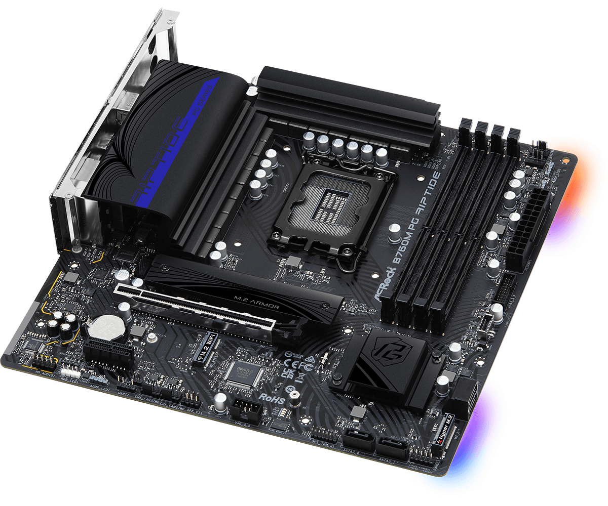 Материнская плата ASRock B760M PG Riptide (90-MXBL60-A0UAYZ)