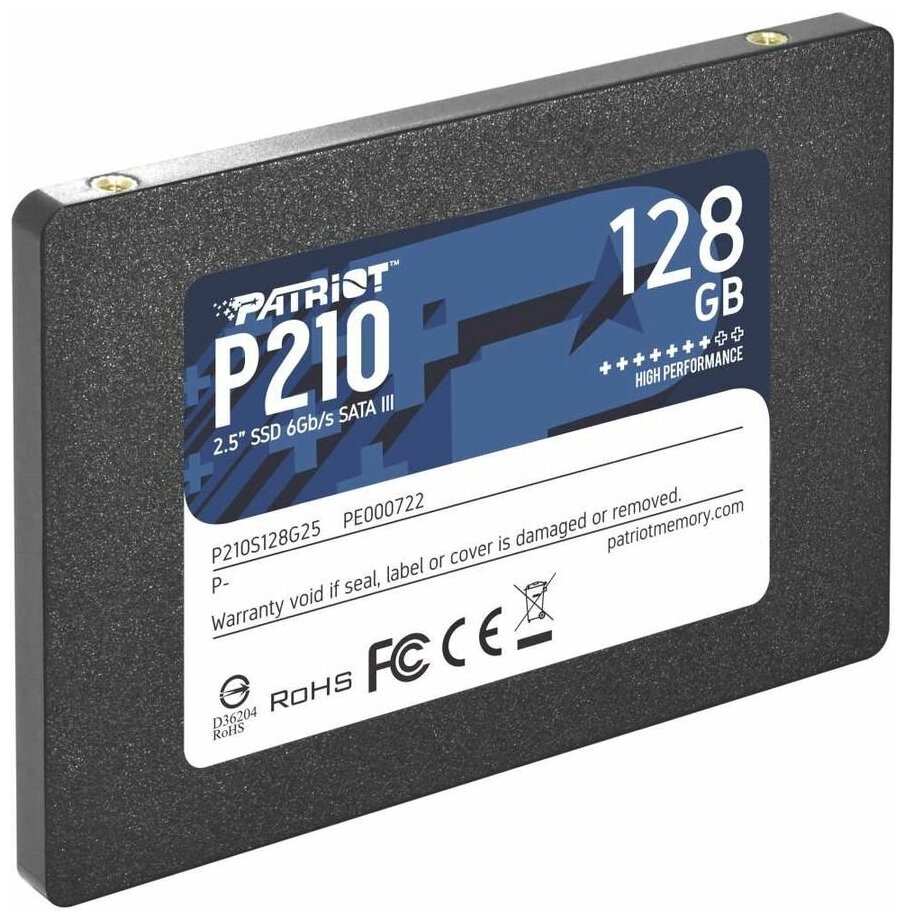  Твердотельный накопитель 128GB SSD AMD RADEON R5 (R5SL128G)