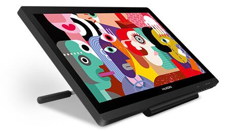 Графический планшет Huion Kamvas 20, беcпроводное перо, подставка (GS1901)