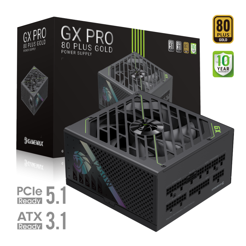 Блок питания Gamemax GX PRO 1250G Gold (2121-1250B0027)