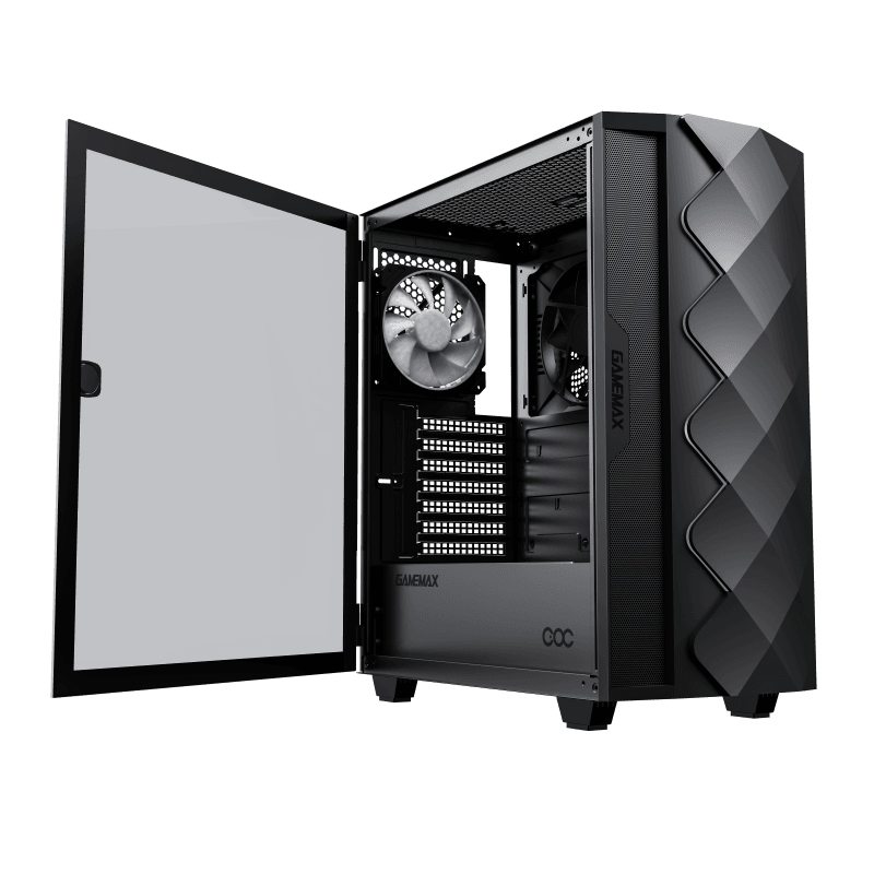 Корпус GameMax Diamond COC Black (Diamond COC BK)