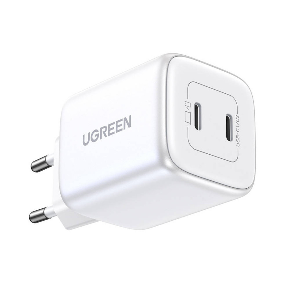 Зарядное устройство на 2C, 45W, QC4.0/PD3.0/SFC2.0, GaN, X526 (65154) UGREEN
