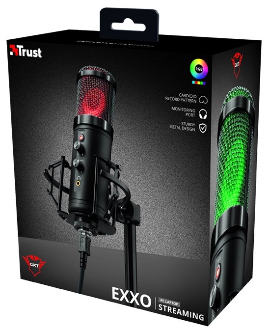 Студийный USB-микрофон Trust GXT 256 Exxo Streaming (23510)