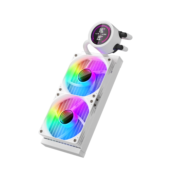 Кулер с водяным охлаждением 1STPLAYER TS4 240 WHITE (TS4-240-WH)