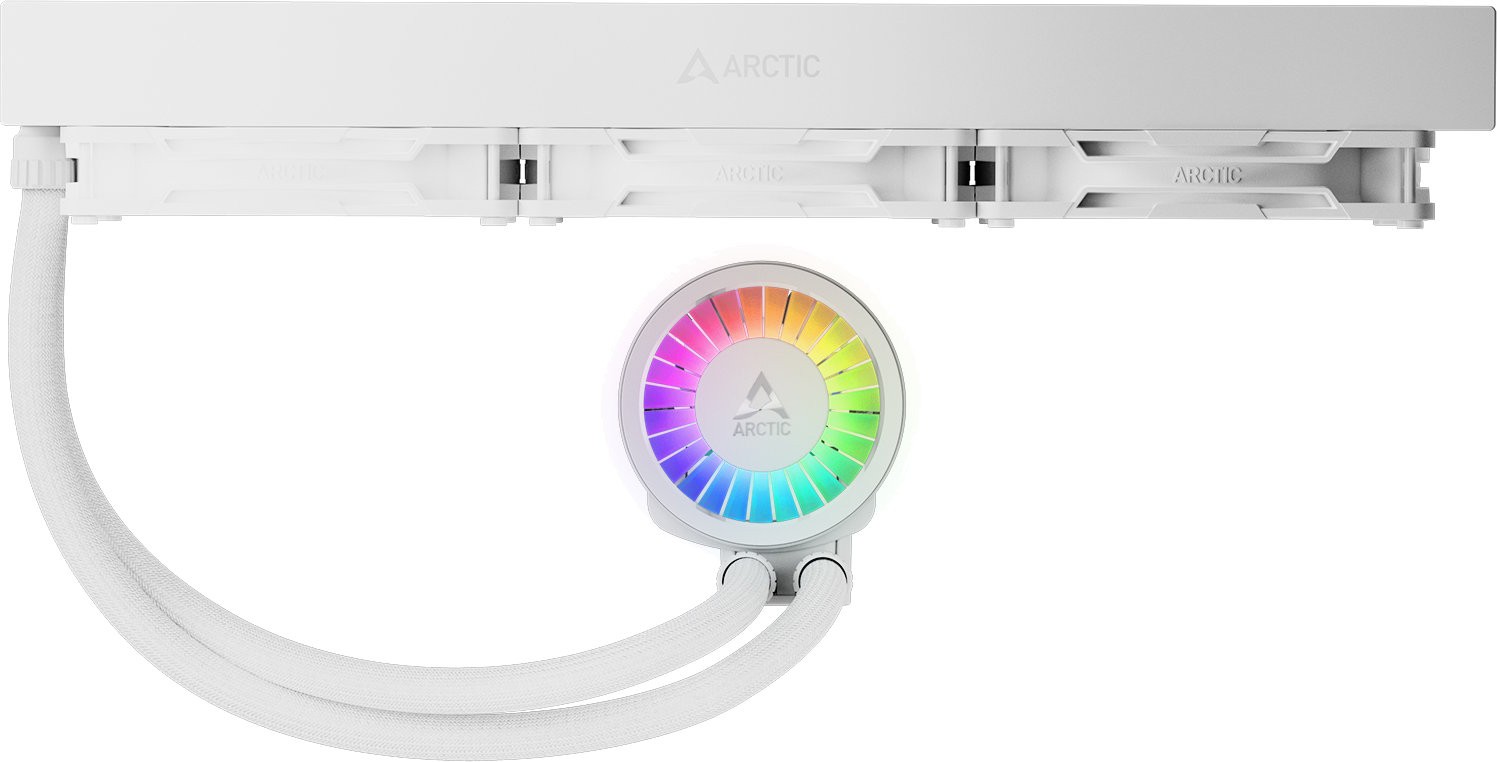 Водяное охлаждение ARCTIC Liquid Freezer III Pro 420 A-RGB - White (ACFRE00189A)