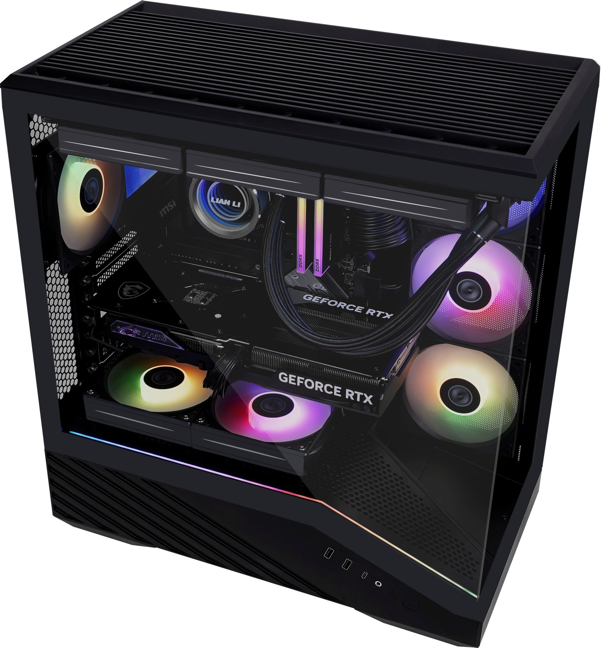 Корпус Lian Li Vector V100RX Black (G99.V100RX.01)