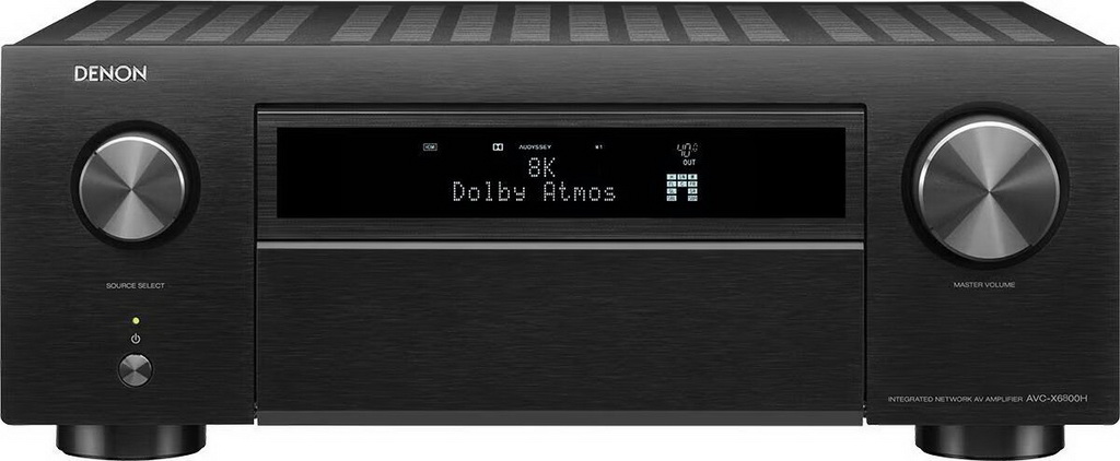 AV-ресивер DENON AVC-X6800H ЧЕРНЫЙ (AVCX6800H/B)