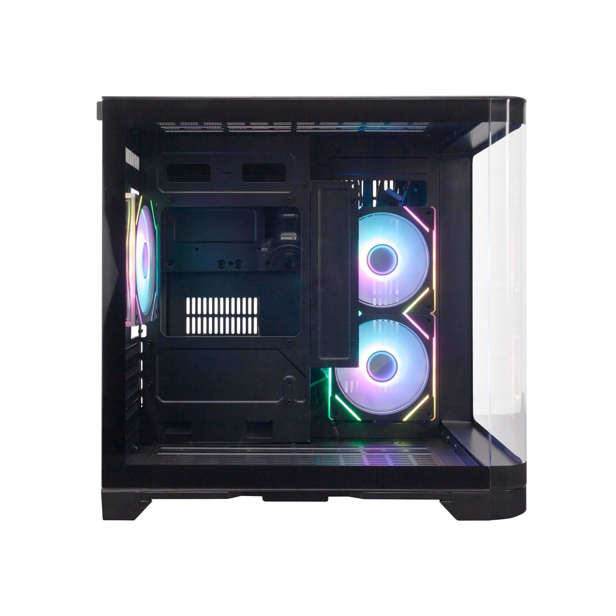 Компьютерный корпус 1STPLAYER UV5 BLACK (UV5-BK-2FC7R-1FC7)