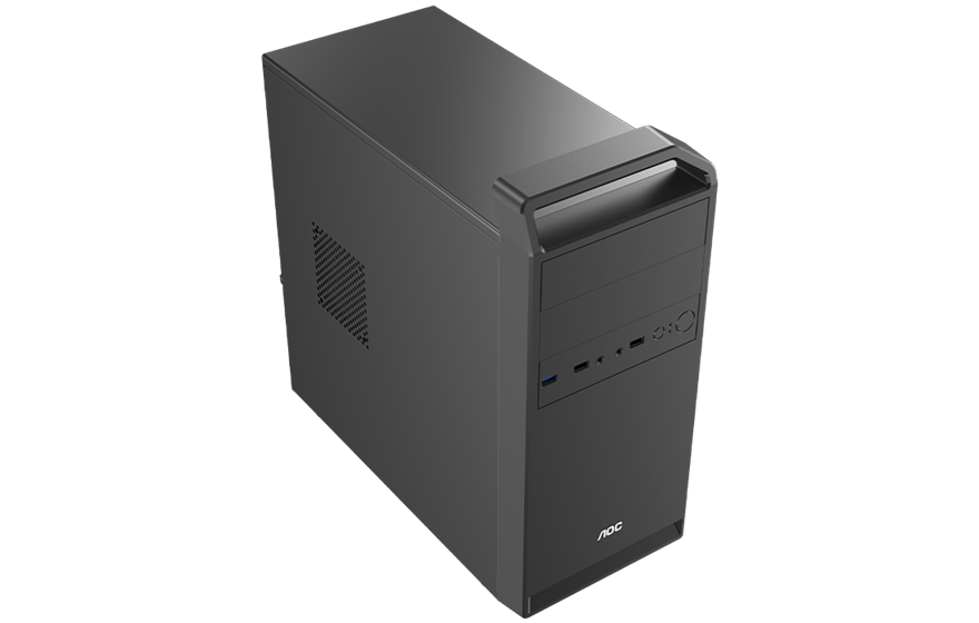 Корпус AOC CB104B, Черный (AOC-CB104-BEV1B-G)