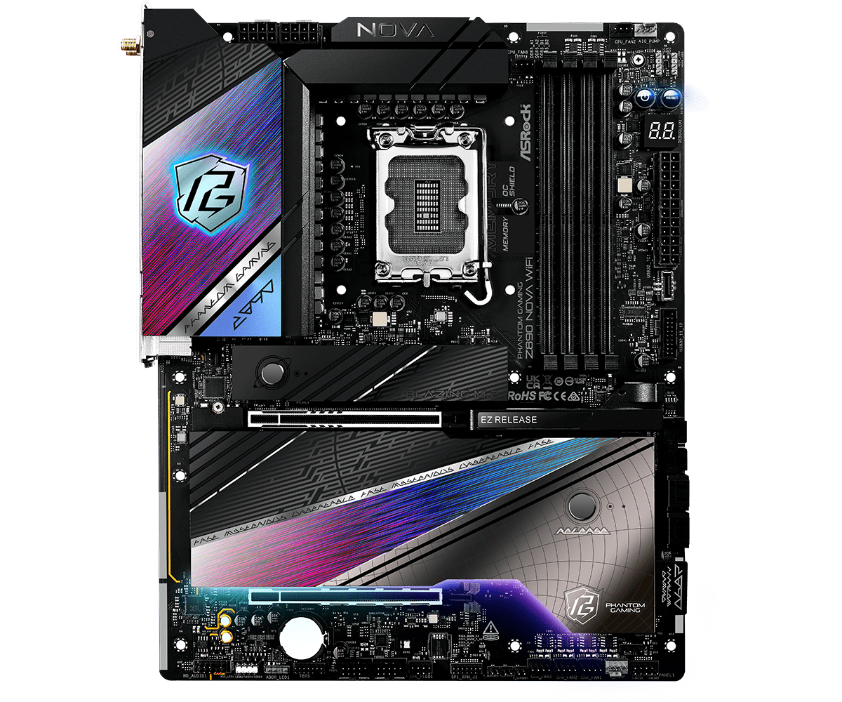 Материнская плата ASRock Z890 NOVA WIFI  (90-MXBPS0-A0UAYZ)