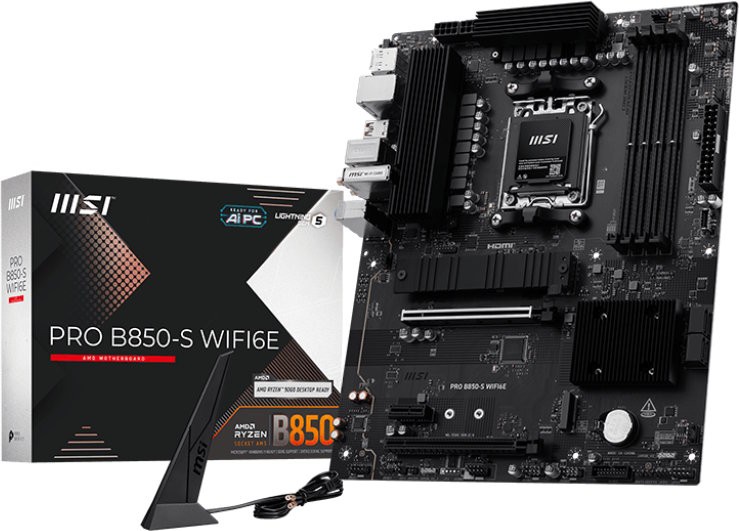 Материнская плата MSI PRO B850-S WIFI6E (PRO B850-S WIFI6E)
