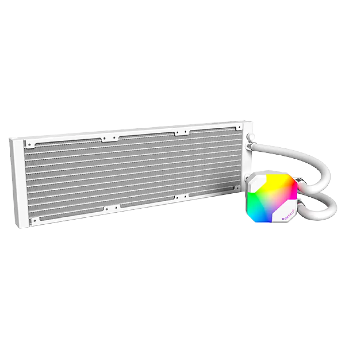 Водяное охлаждение для CPU Montech HyperFlow ARGB 360, White (HyperFlow ARGB 360 (W))