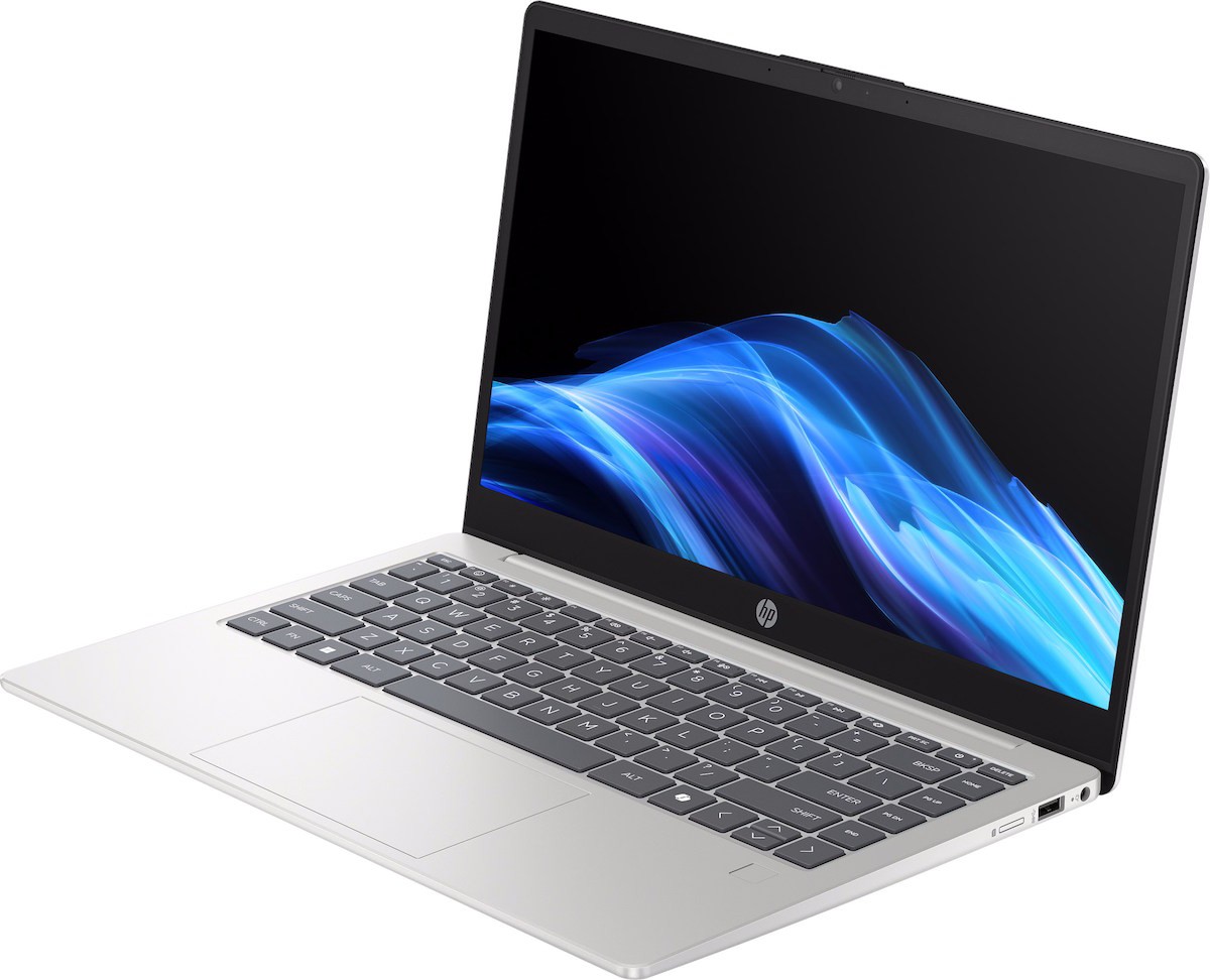 Ноутбук HP Laptop AI 14-hc0003ci 14" - Natural silver (C0EE5EA)