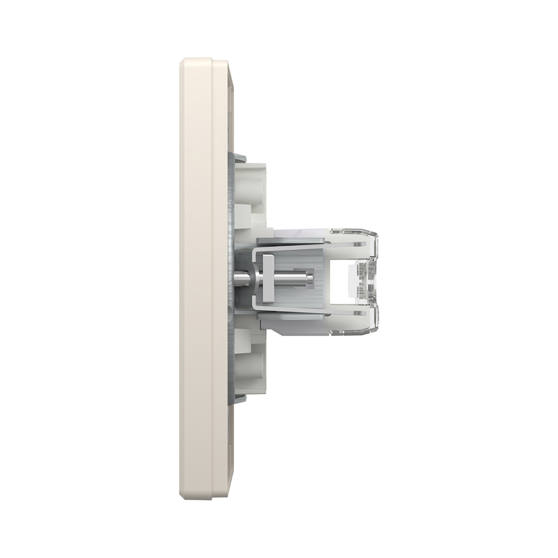 Розетка двойная компьютерная SE EPH4800123 Asfora RJ45 кат. 6 в сборе кремовый (EPH4800123)