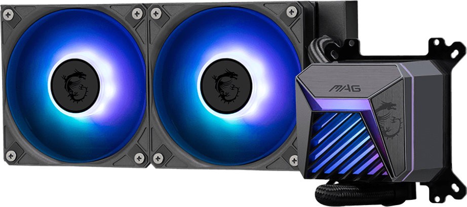Водяное охлаждение для CPU MAG CORELIQUID A15 240 - Черный (MAG CORELIQUID A15 240)
