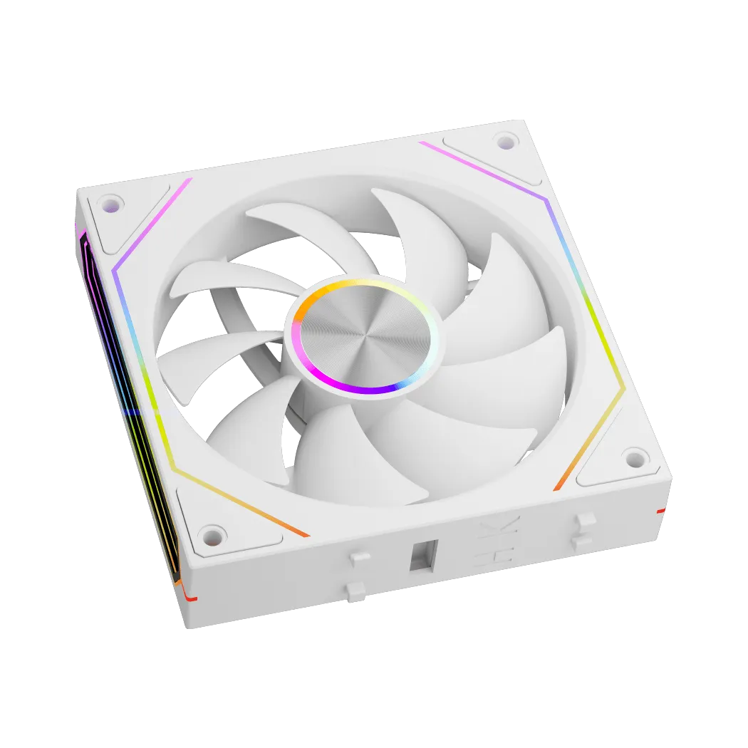 Вентилятор для корпуса PCCooler F3 X120 ARGB WH White (F3 X120 ARGB WH 3IN1)