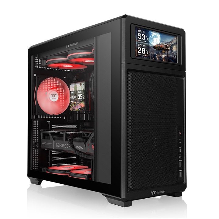 Компьютерный корпус Thermaltake TR300 TG - Black (CA-11M-00M1WN-00)