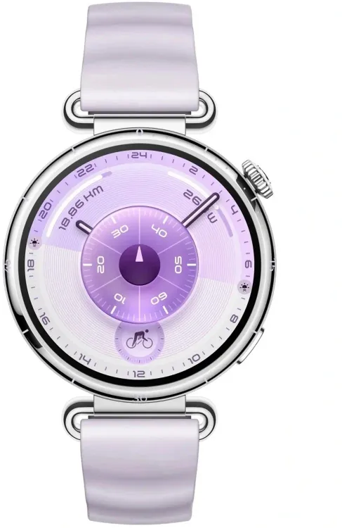 Смарт часы Huawei Watch GT 6 KSU-B19 41mm, Purple Fluoroelastomer Strap (55020FVU)