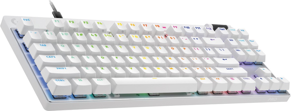 Клавиатура Logitech G Pro X TKL RAPID - WHITE (920-013242)