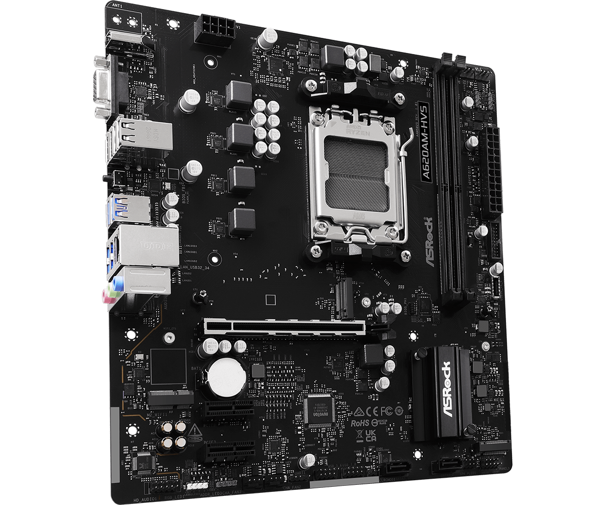 Материнская плата ASRock A620AM-HVS (A620AM-HVS)