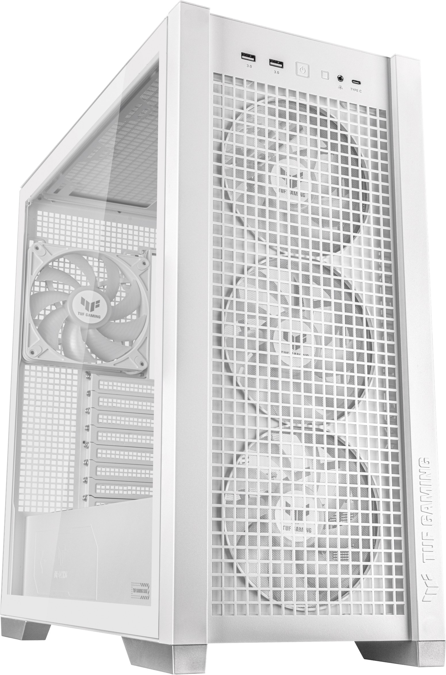 Корпус ASUS TUF GAMING GT302 ARGB WHITE (90DC00I3-B19000)