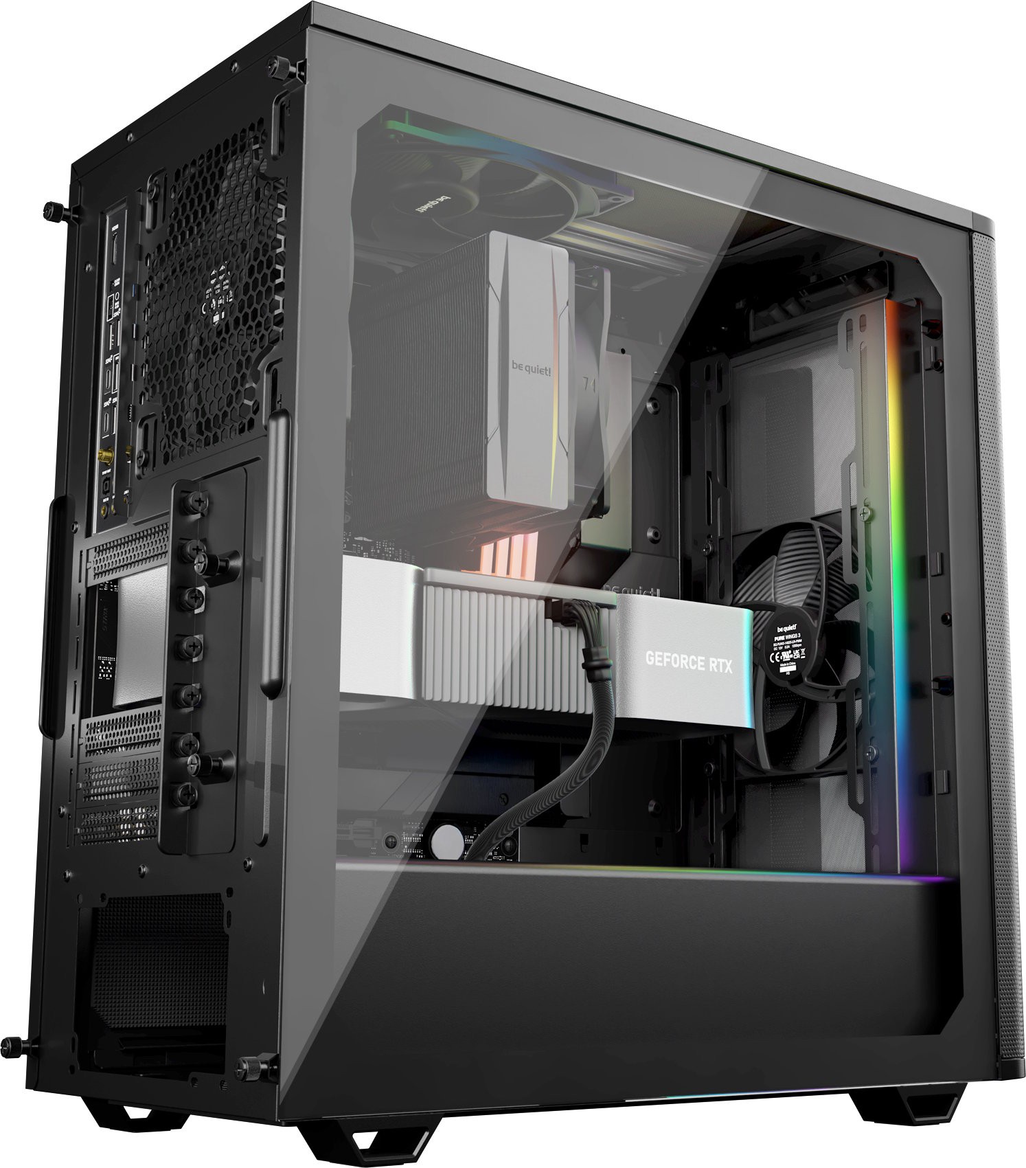 Компьютерный корпус Bequiet! Pure Base 501 DX Black (BGW76)