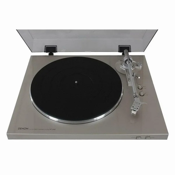 Проигрыватель винила DENON  DP-300F СЕРЕБРО (DP-300F/S)