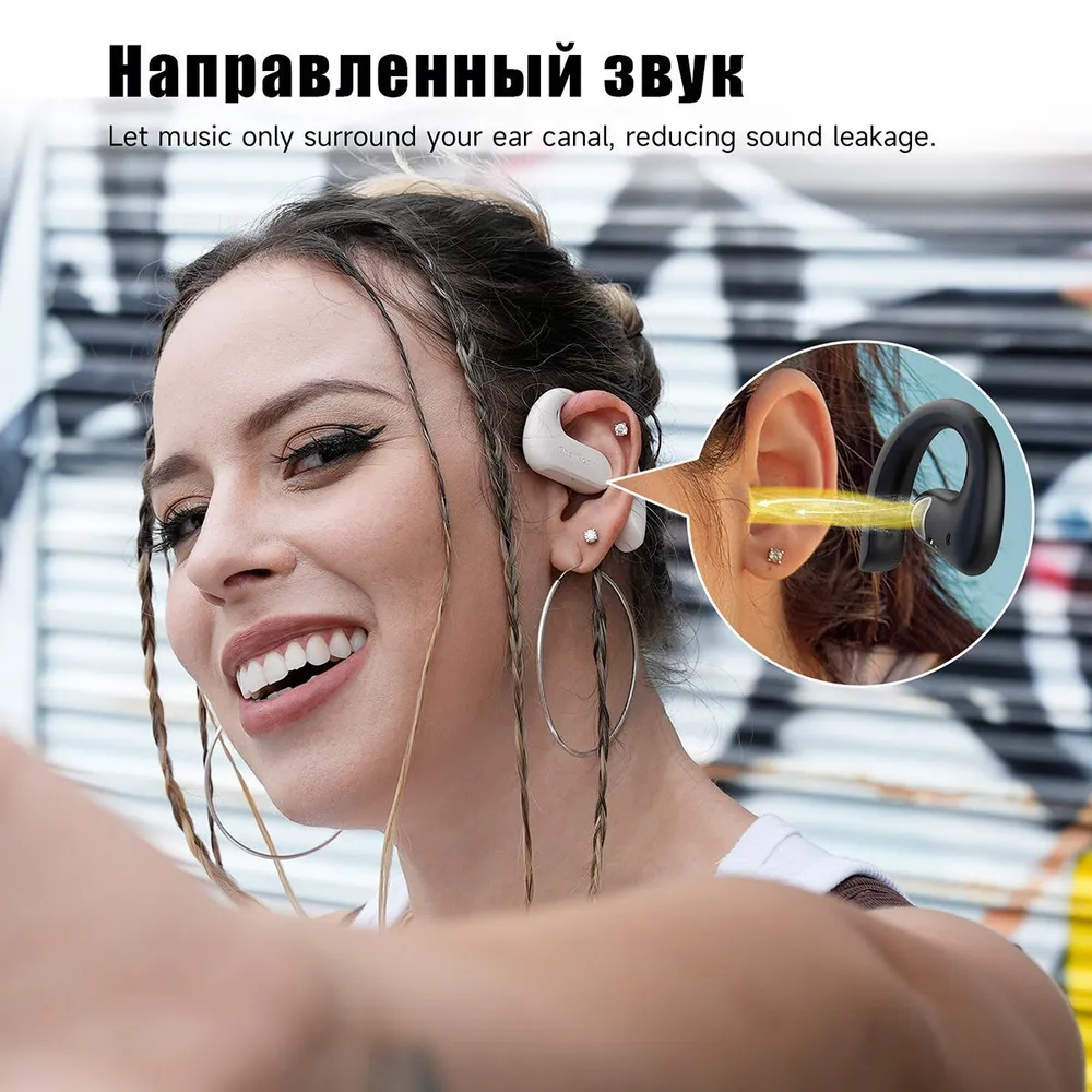 Bluetooth гарнитура OneOdio OpenRock S (OPENROCK S CREAM)