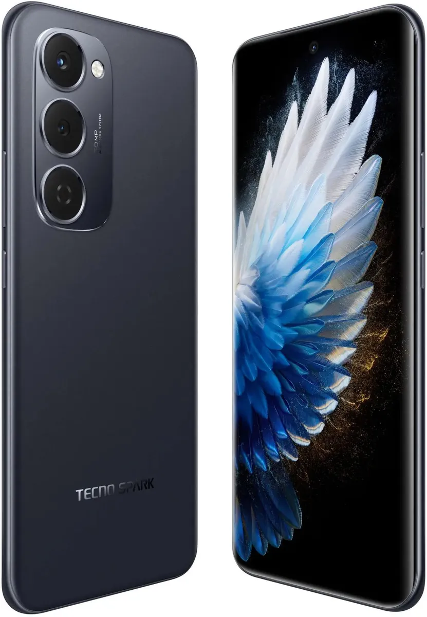 Смартфон Tecno Spark 40 Pro+, 8/256GB, NEBULA BLACK (KM7/NEBULA BLACK 8/256)