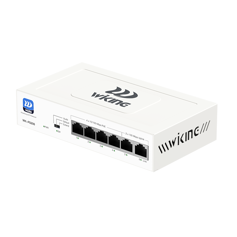 Коммутатор Wi-Tek WK-PS206  (WK-PS206)