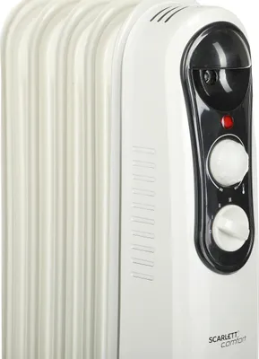 Обогреватель Scarlett SC 21.1507 S4, 1500 Вт, масляный, White-Grey (SC 21.1507 S4)