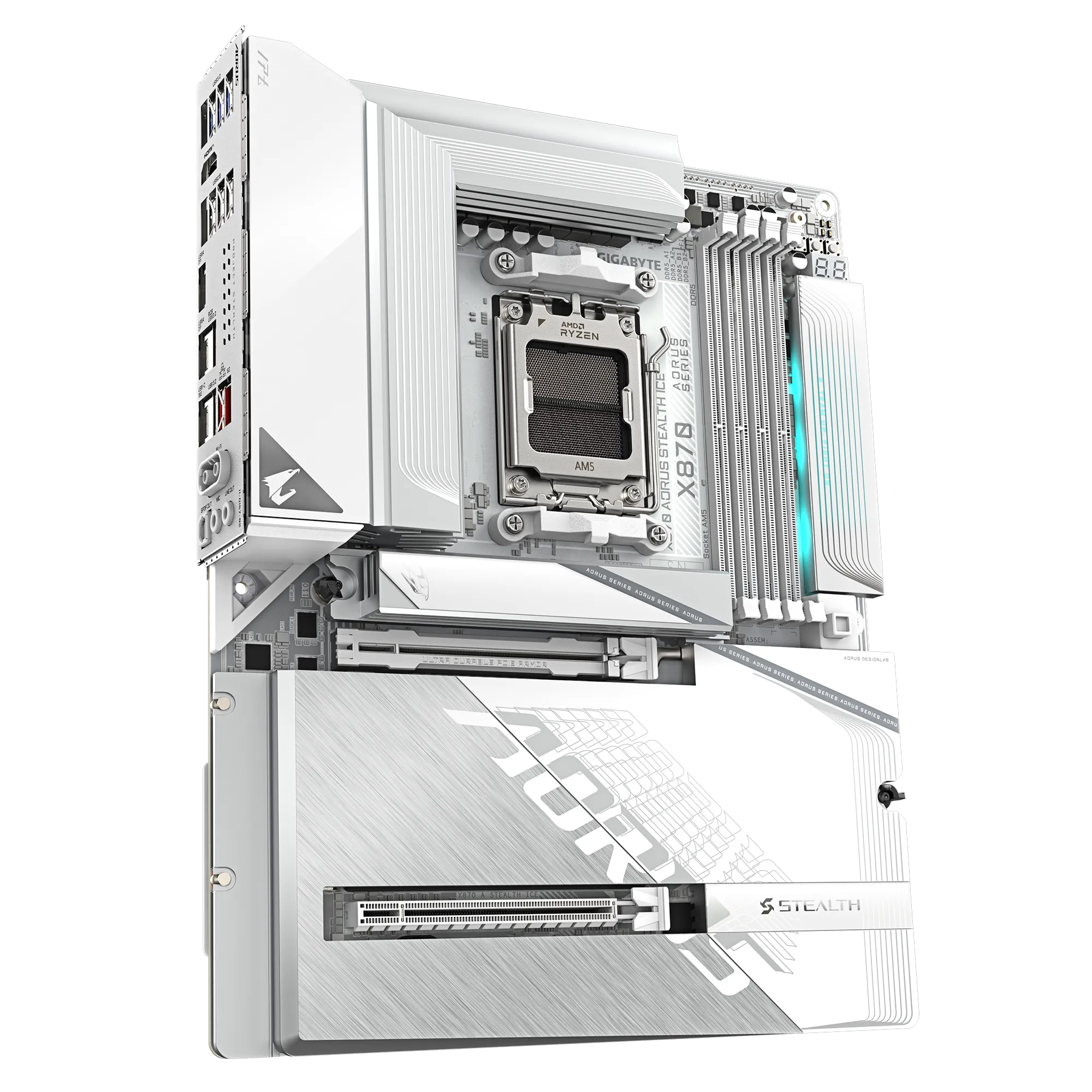 Материнская плата Gigabyte X870 AORUS STEALTH ICE (X870 A STEALTH ICE)