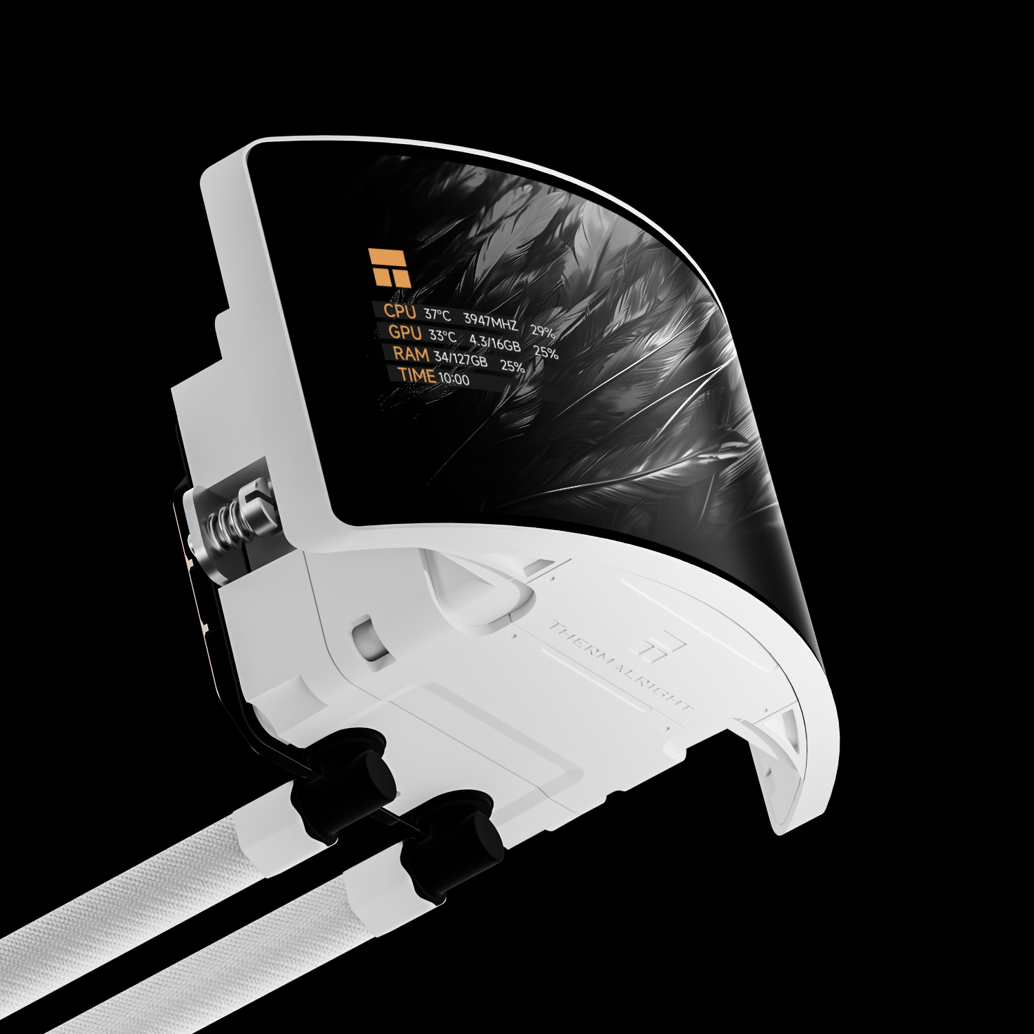 Кулер с водяным охлаждением Thermalright Rainbow Vision 360 Turbo ARGB WHITE (TL-K12W-X28-R9)