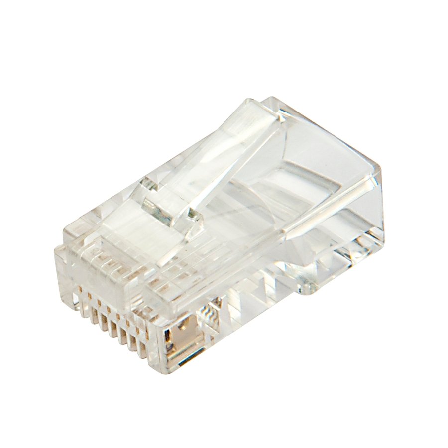 Коннектор RJ-45 телекоммуникационный (UTP RJ-45)