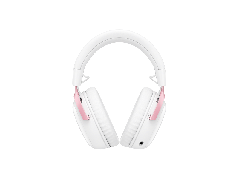 Гарнитура, HyperX Cloud III S Wireless, Бело-розовый (DG0R2AA)