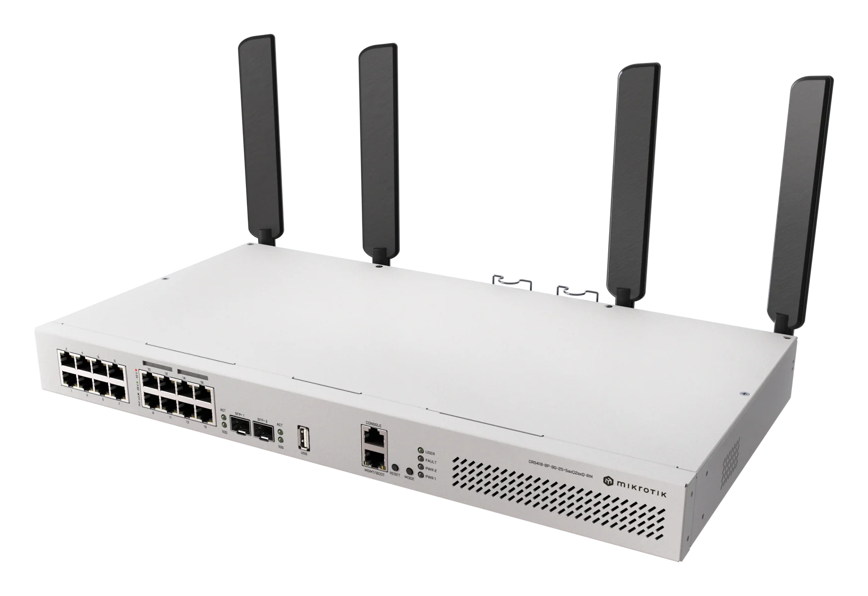 Коммутатор MikroTik CRS418-8P-8G-2S+5axQ2axQ-RM (CRS418-8P-8G-2S+5axQ2axQ-RM)