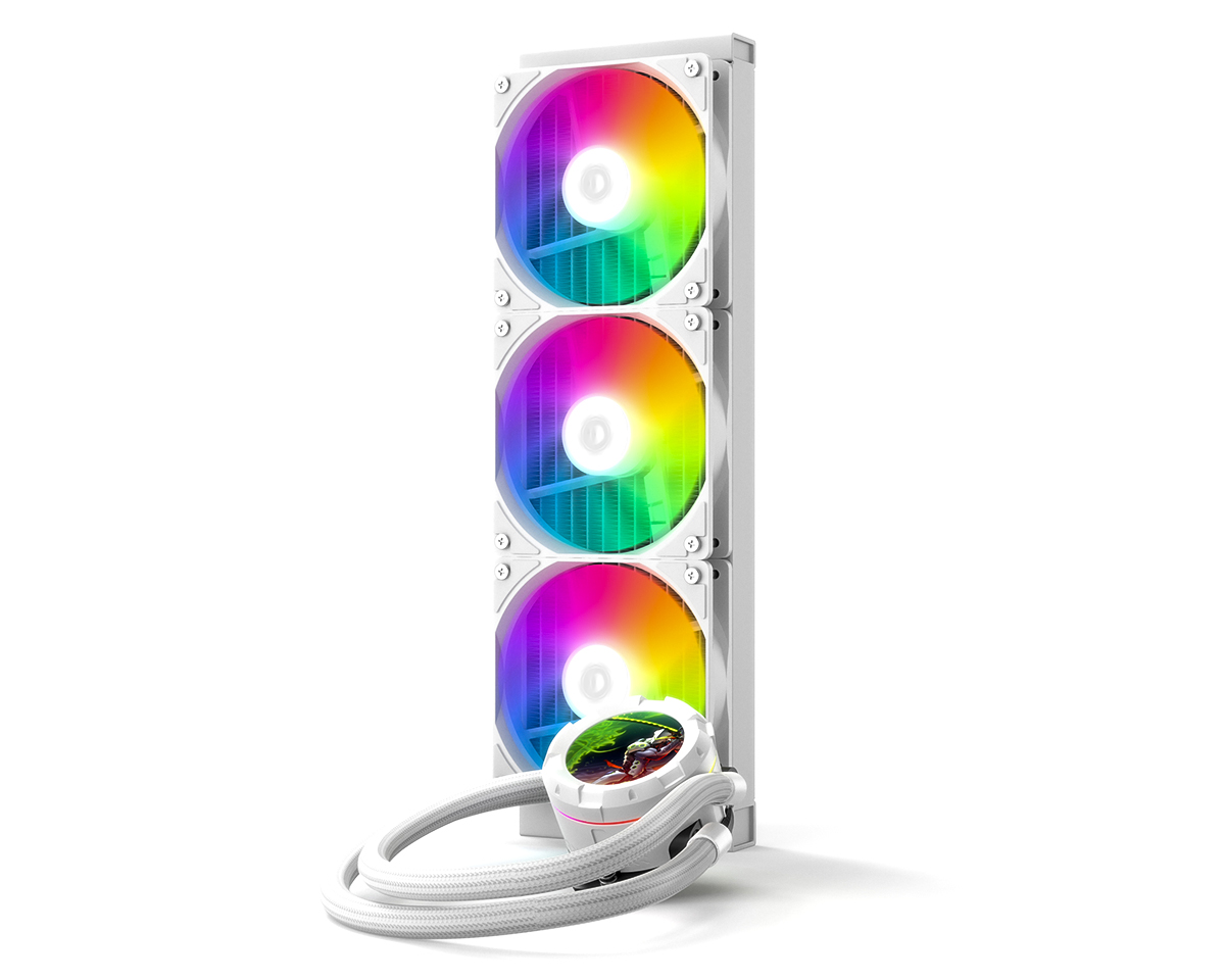 Система жидкостного охлаждения ID-Cooling SL360 XE White (ID-CPU-SL360 XE WHITE/1700)