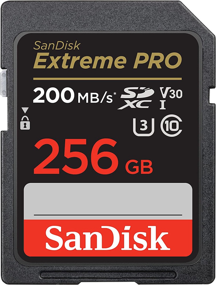 Карта памяти Sandisk Extreme PRO 256GB SDXC (SDSDXXD-256G-GN4IN)