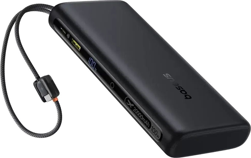 Портативный внешний аккумулятор Baseus EnerFill FC41 10000mAh 67W, Cosmic Black (E0028P00)