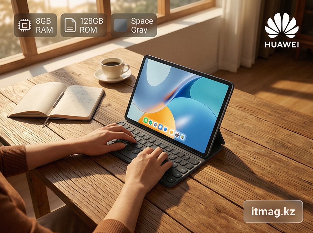 Планшетный компьютер Huawei MatePad 11,5 8GB, 128GB Space Gray (53014KCC)