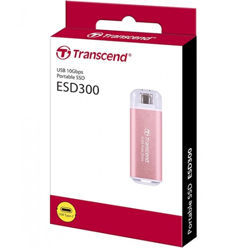 Внешний SSD USB Transcend ESD300P 512 GB pink (TS512GESD300P)