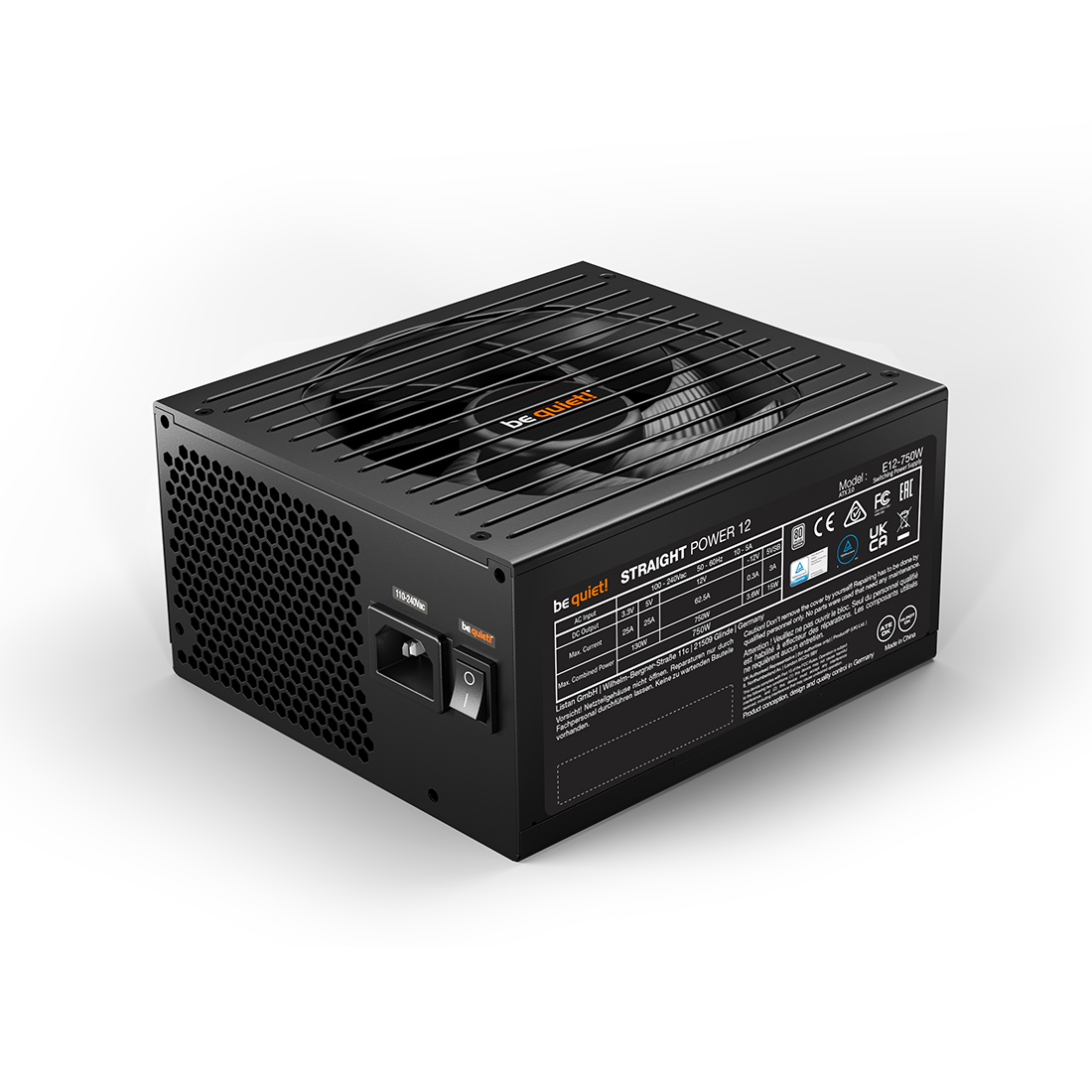 Блок питания Bequiet! Straight Power 12 750W BN336 (BN336)