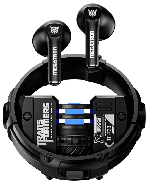 Наушники беспроводные TWS Transformers TF-T23 - Black (TF-T23-BK)